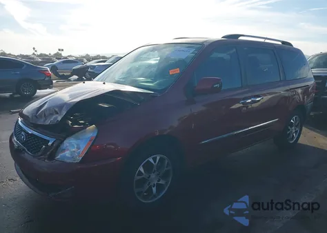 2014 Kia Sedona Ex from USA, damaged, VIN KNDMH4C79E6545435